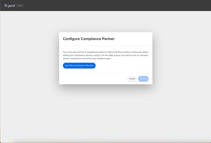 Jamf Pro 整合微軟 Conditional Access 裝置合規性